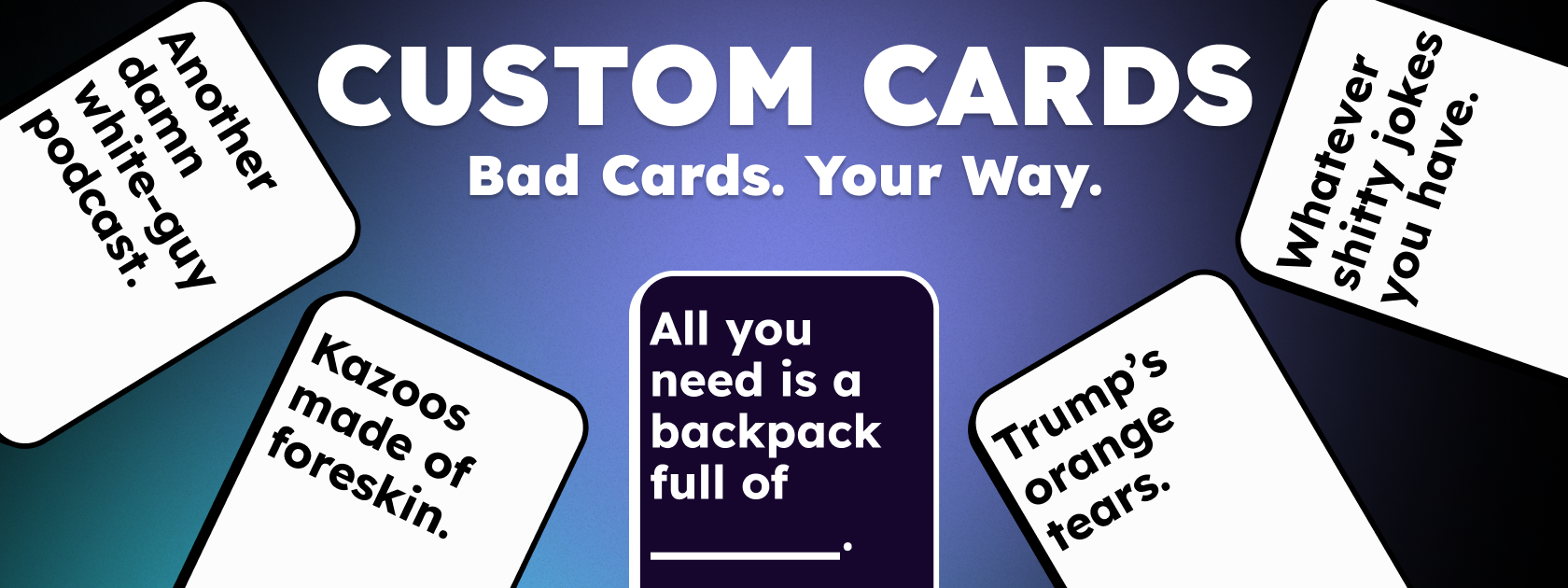 Custom cards