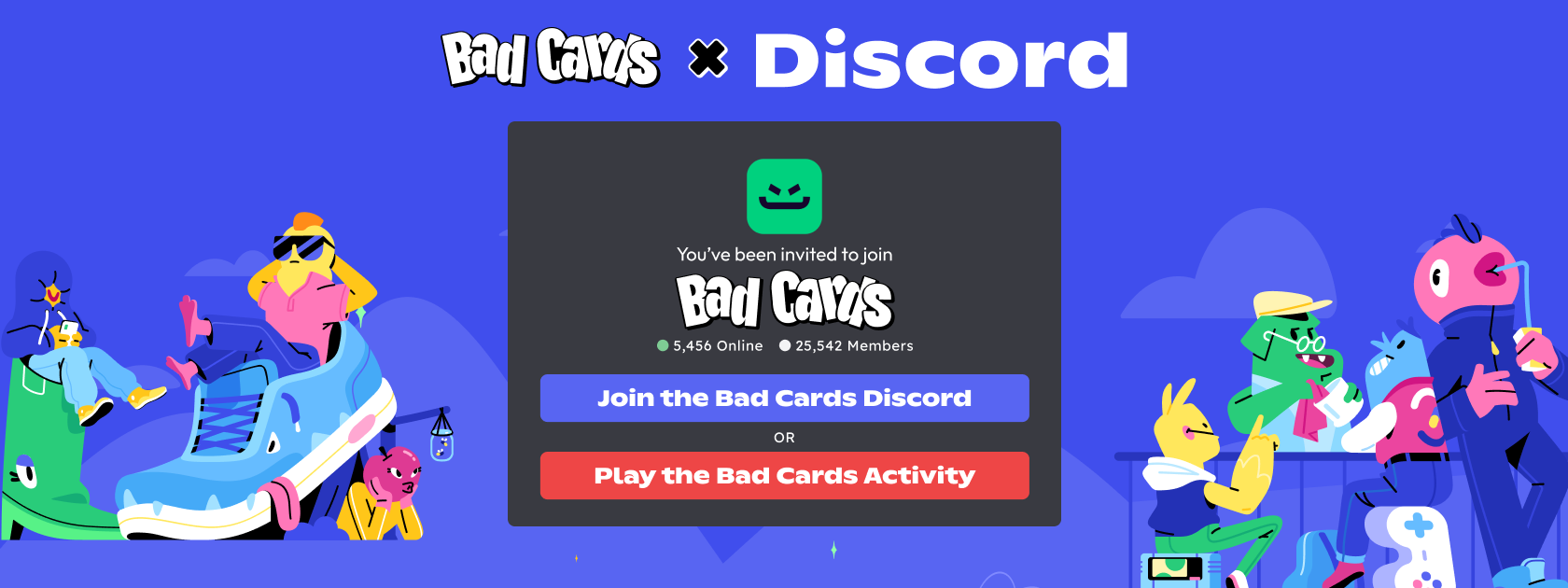 Bad Cards × Discord